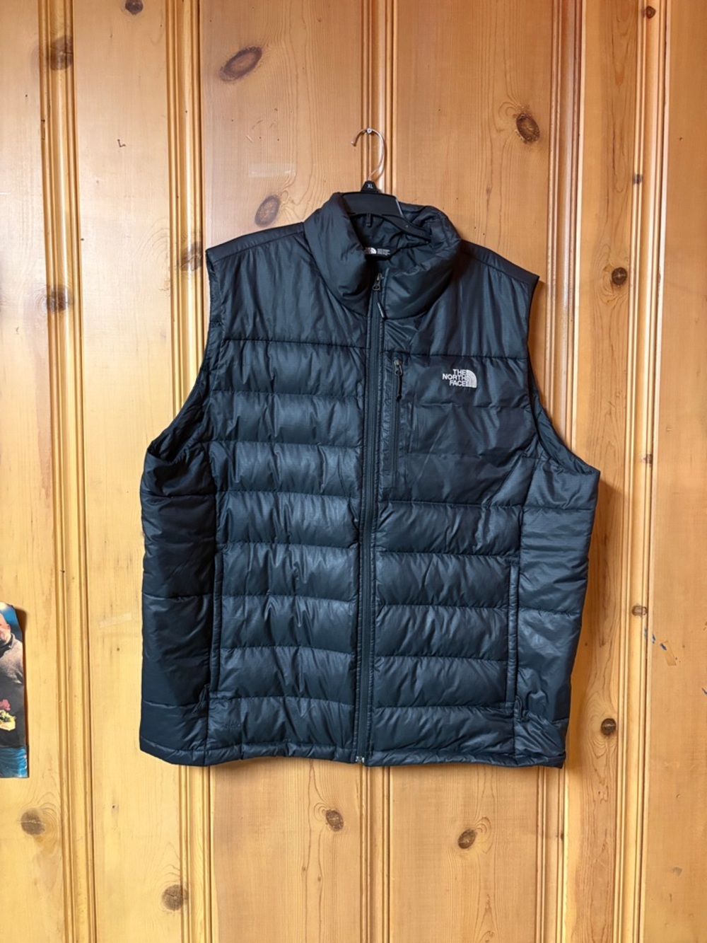 The North Face XXL Black Quilted Down-Style Vest